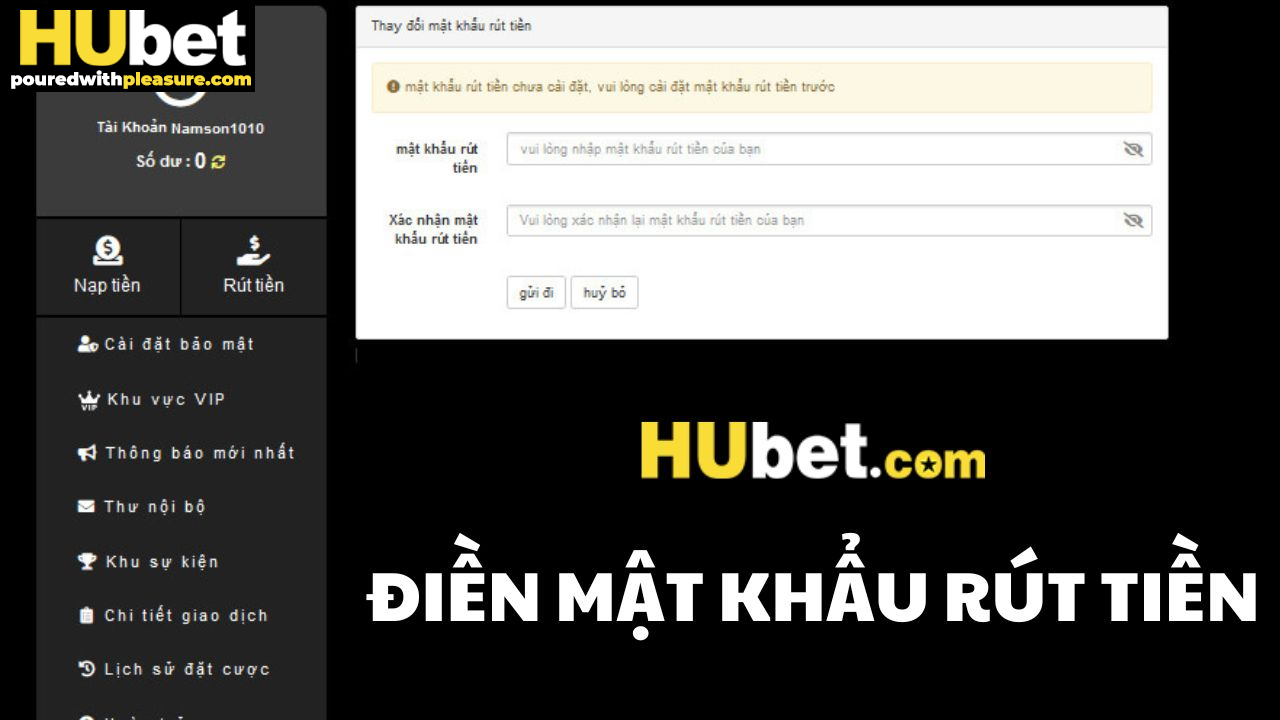 Điều kiện cần và đủ khi tham gia rút tiền HUBET